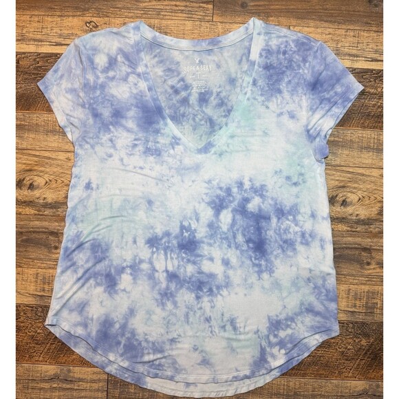 American Eagle Soft & Sexy Women’s Tie-Dye T-Shirt Lot Size Small - Picture 3 of 10